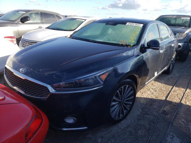 KNALC4J14H5073600 - 2017 KIA CADENZA PR BLUE photo 2