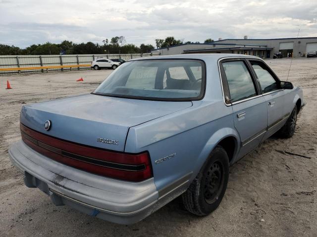 1G4AG54N2P6425516 - 1993 BUICK CENTURY SP BLUE photo 4