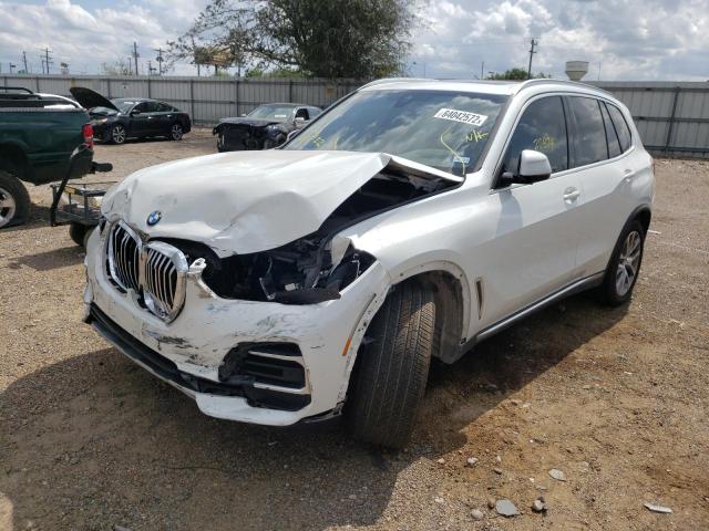 5UXCR4C05M9H03523 - 2021 BMW X5 SDRIVE WHITE photo 2