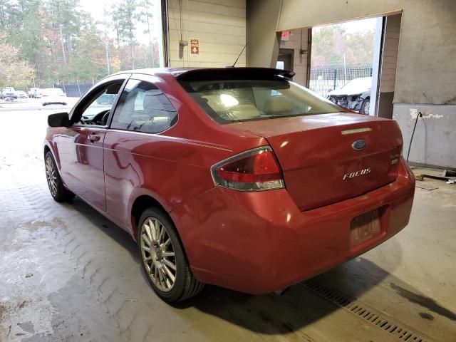 1FAHP33N89W202169 - 2009 FORD FOCUS SES RED photo 3