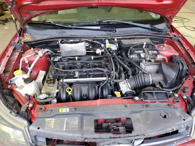 1FAHP33N89W202169 - 2009 FORD FOCUS SES RED photo 7