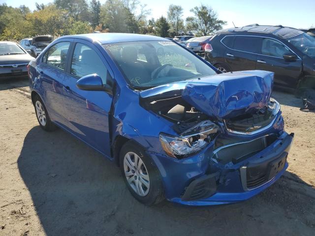 1G1JB5SB2L4135240 - 2020 CHEVROLET SONIC LS BLUE photo 1
