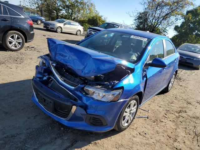 1G1JB5SB2L4135240 - 2020 CHEVROLET SONIC LS BLUE photo 2