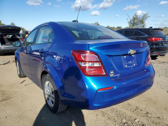 1G1JB5SB2L4135240 - 2020 CHEVROLET SONIC LS BLUE photo 3