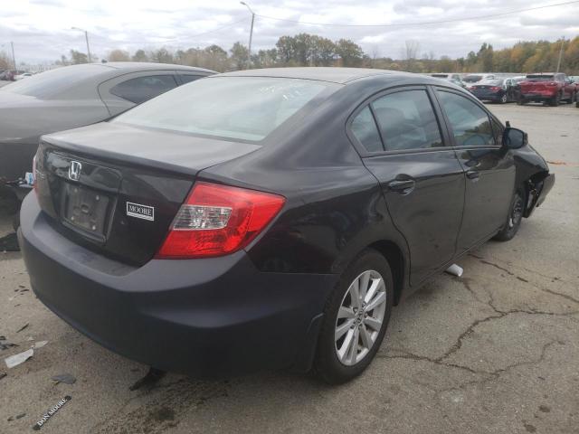 2HGFB2F90CH555683 - 2012 HONDA CIVIC EXL Qara foto 4