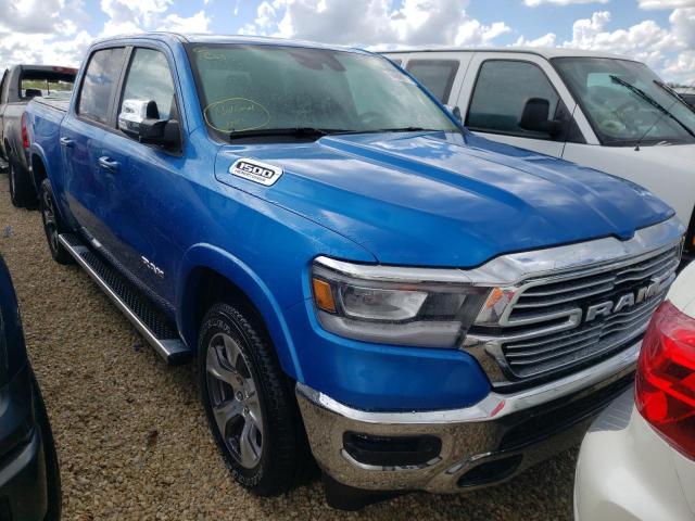 1C6SRFJT5NN261667 - 2022 RAM 1500 LARAM BLUE photo 1