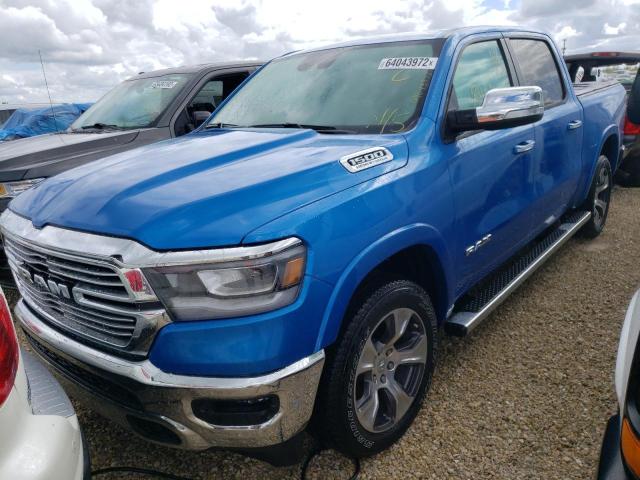 1C6SRFJT5NN261667 - 2022 RAM 1500 LARAM BLUE photo 2