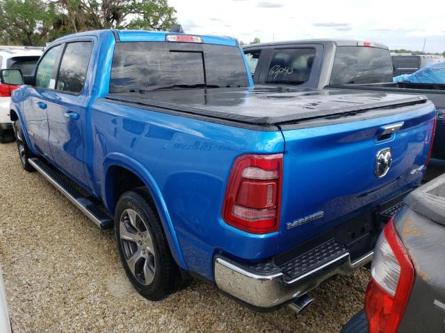 1C6SRFJT5NN261667 - 2022 RAM 1500 LARAM BLUE photo 3