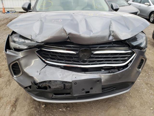 LRBFZNR42MD105199 - 2021 BUICK ENVISION E GRAY photo 9