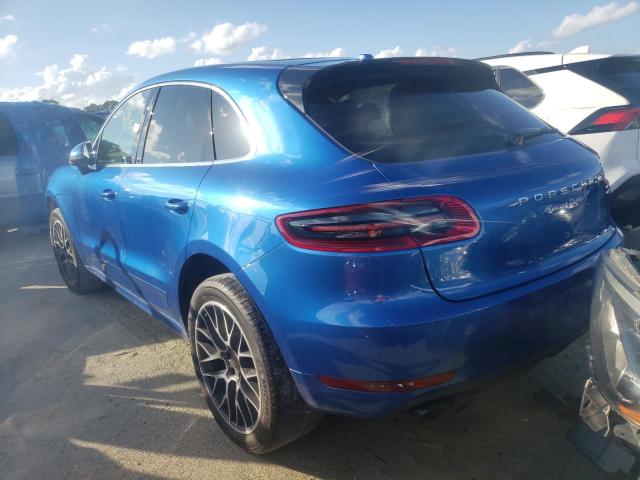 WP1AF2A55FLB98461 - 2015 PORSCHE MACAN TURB BLUE photo 3