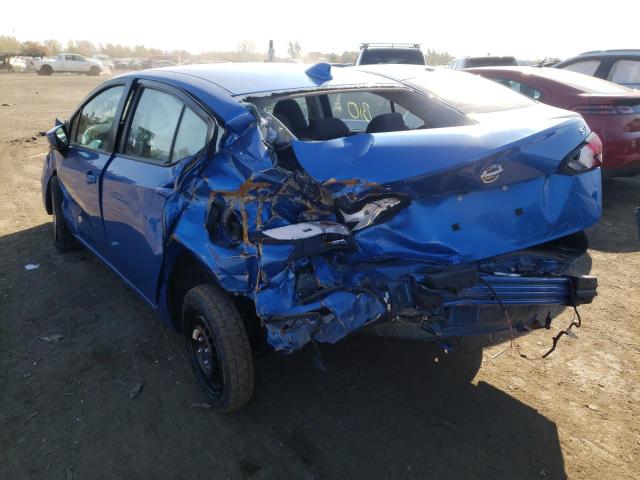 3N1CN8EVXML862364 - 2021 NISSAN VERSA SV BLUE photo 2