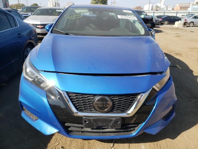 3N1CN8EVXML862364 - 2021 NISSAN VERSA SV BLUE photo 5