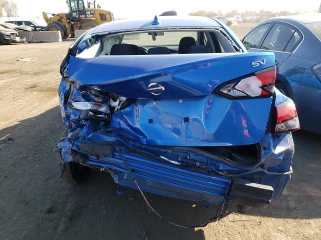 3N1CN8EVXML862364 - 2021 NISSAN VERSA SV BLUE photo 6