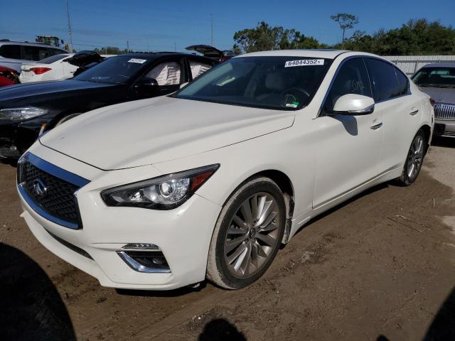 JN1EV7AP8LM204153 - 2020 INFINITI Q50 PURE WHITE photo 2