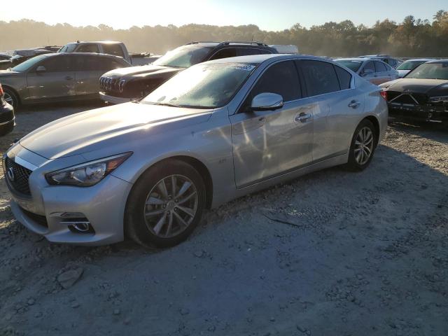 JN1EV7AP6HM731678 - 2017 INFINITI Q50 PREMIU SILVER photo 2