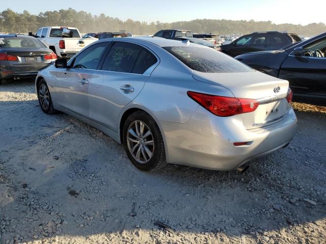 JN1EV7AP6HM731678 - 2017 INFINITI Q50 PREMIU SILVER photo 3