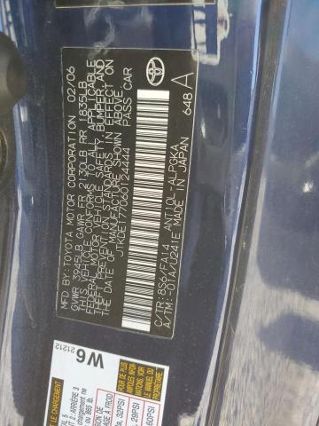 JTKDE177060124444 - 2006 TOYOTA SCION TC 蓝色 照片 10