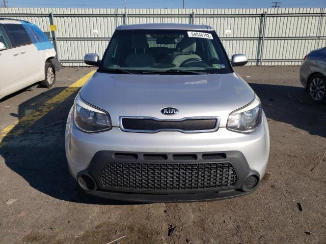 KNDJN2A22E7723753 - 2014 KIA SOUL SILVER photo 5