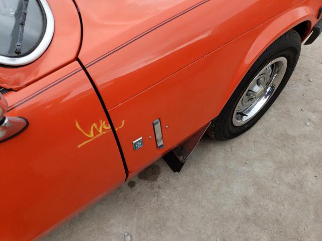 FM95599U - 1979 TRIUMPH CAR SPITFIRE ORANGE photo 9