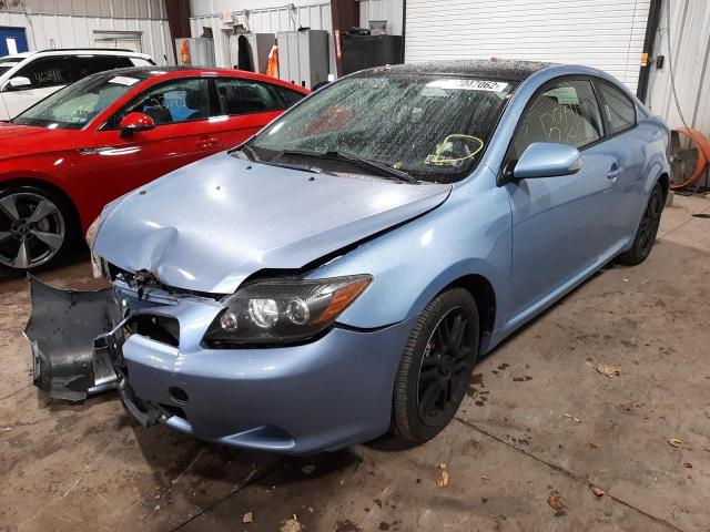JTKDE167X80255126 - 2008 TOYOTA SCION TC 青色 照片 2
