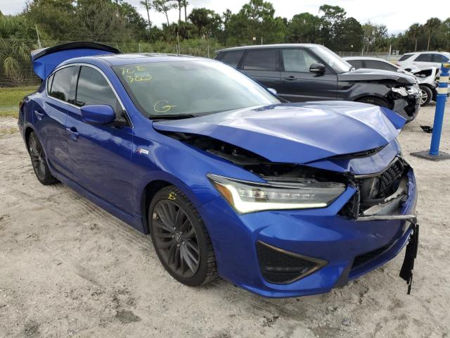 19UDE2F83LA006824 - 2020 ACURA ILX PREMIU BLUE photo 1