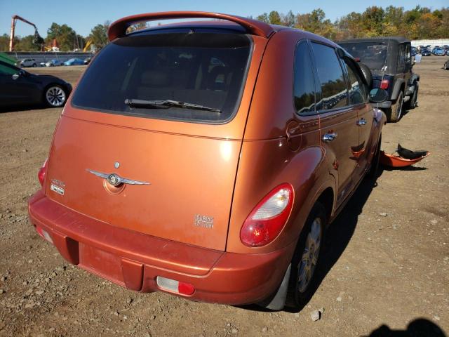 3A4FY58B07T553566 - 2007 CHRYSLER PT CRUISER ORANGE photo 4