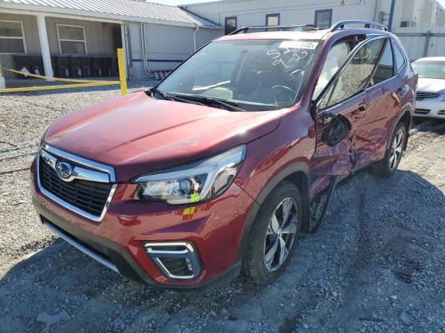 JF2SKAXC6LH455287 - 2020 SUBARU FORESTER BURGUNDY photo 2