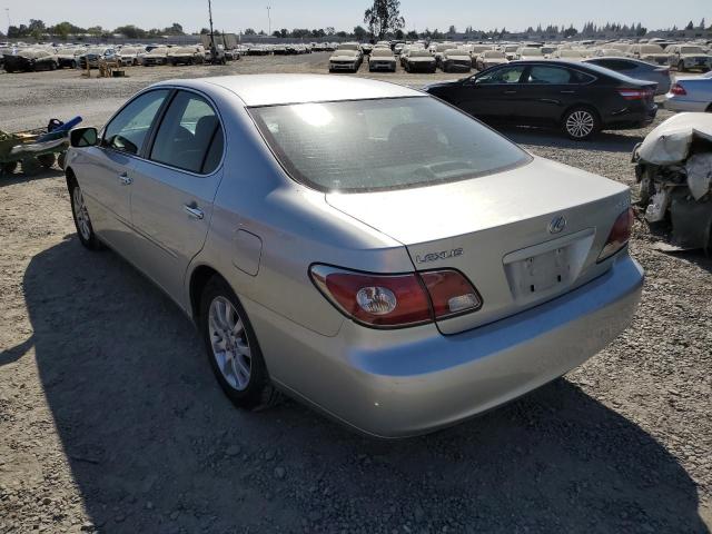 JTHBF30GX20057779 - 2002 LEXUS ES 300 SILVER photo 3