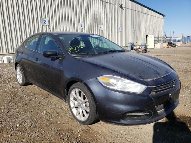 1C3CDFBH0DD307128 - 2013 DODGE DART BLACK photo 1