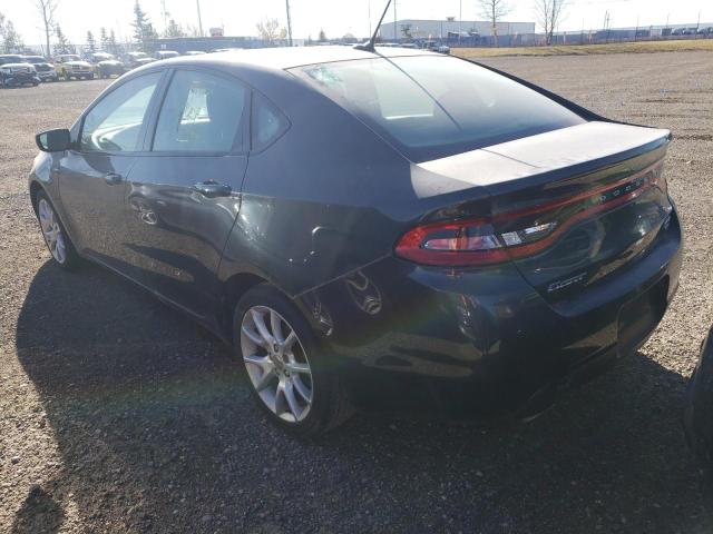 1C3CDFBH0DD307128 - 2013 DODGE DART BLACK photo 3