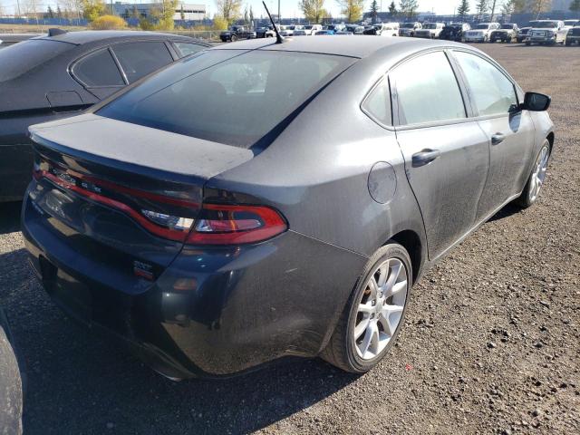 1C3CDFBH0DD307128 - 2013 DODGE DART BLACK photo 4