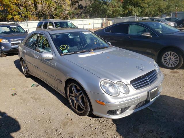 WDBRF76J55F574210 - 2005 MERCEDES-BENZ C 55 AMG GRAY photo 1