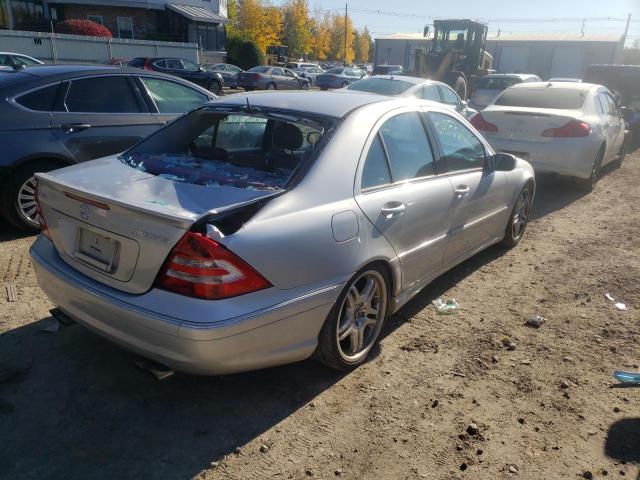 WDBRF76J55F574210 - 2005 MERCEDES-BENZ C 55 AMG GRAY photo 9