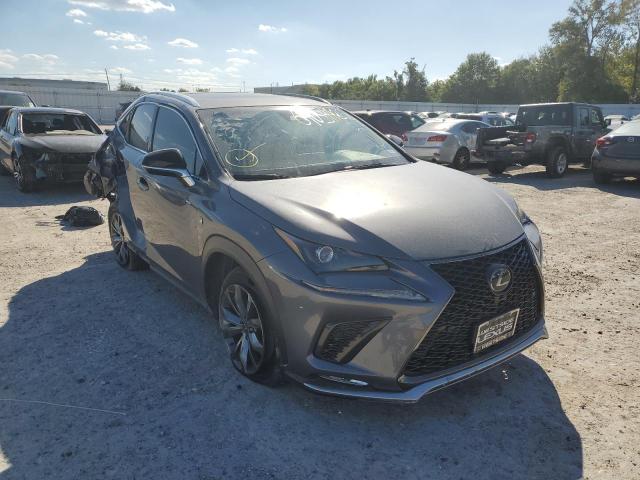 JTJYARBZ0K2138447 - 2019 LEXUS NX 300 BAS GRAY photo 1