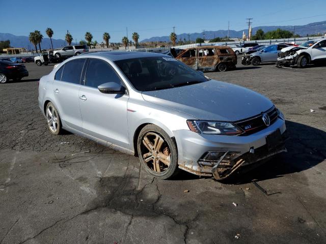 3VW4T7AJXGM292432 - 2016 VOLKSWAGEN JETTA GLI SILVER photo 1