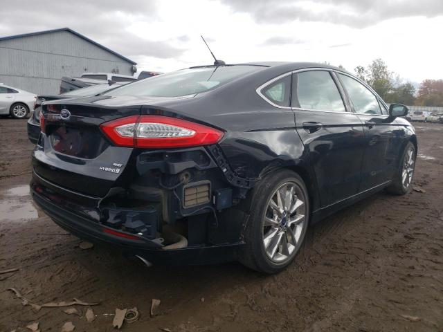 3FA6P0LU2DR253546 - 2013 FORD FUSION SE BLACK photo 4