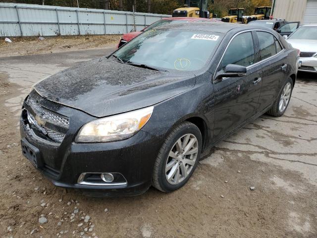 1G11H5SAXDF225344 - 2013 CHEVROLET MALIBU LTZ შავი ფოტო 2