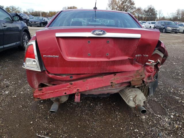 3FAHP08118R168288 - 2008 FORD FUSION SEL RED photo 9