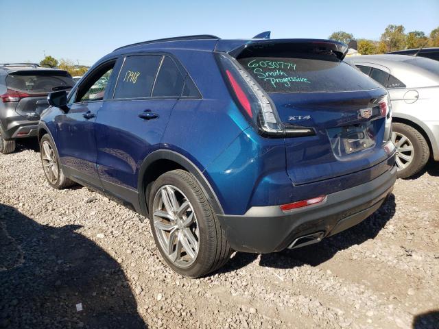 1GYFZER4XKF154163 - 2019 CADILLAC XT4 SPORT BLUE photo 3