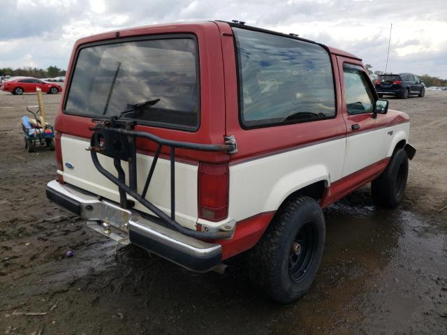 1FMCU14T7KUC41492 - 1989 FORD BRONCO II TWO TONE photo 4