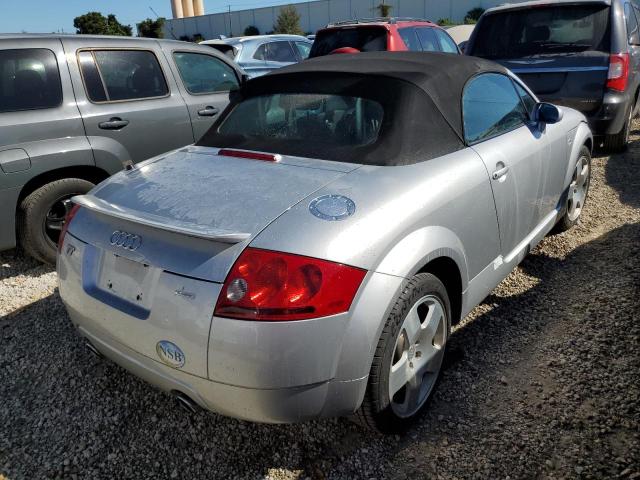 TRUUT28N711047189 - 2001 AUDI TT QUATTRO SILVER photo 4