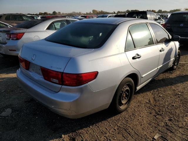 1HGCM551X5A088591 - 2005 HONDA ACCORD DX SILVER photo 4