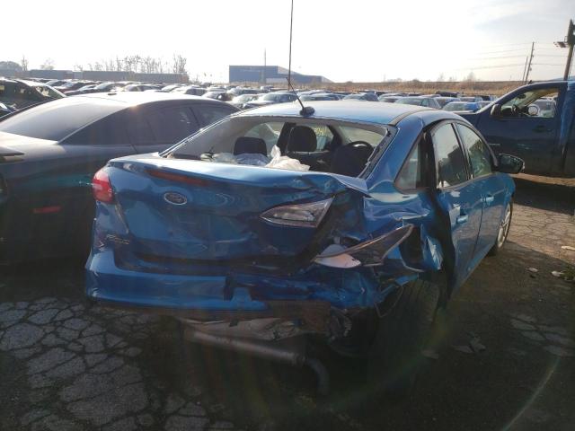 1FADP3F26GL336368 - 2016 FORD FOCUS SE BLUE photo 4