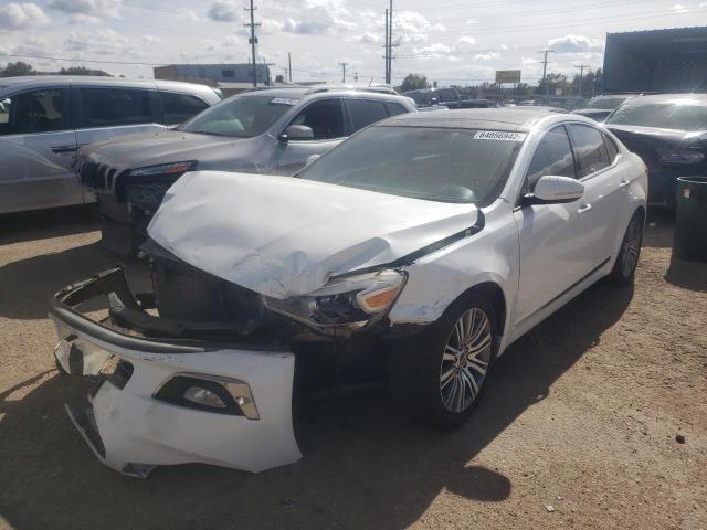 KNALN4D75G5218605 - 2016 KIA CADENZA LU WHITE photo 2