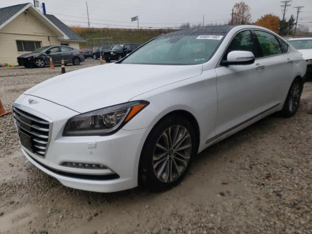 KMHGN4JE8HU191832 - 2017 GENESIS G80 WHITE photo 2