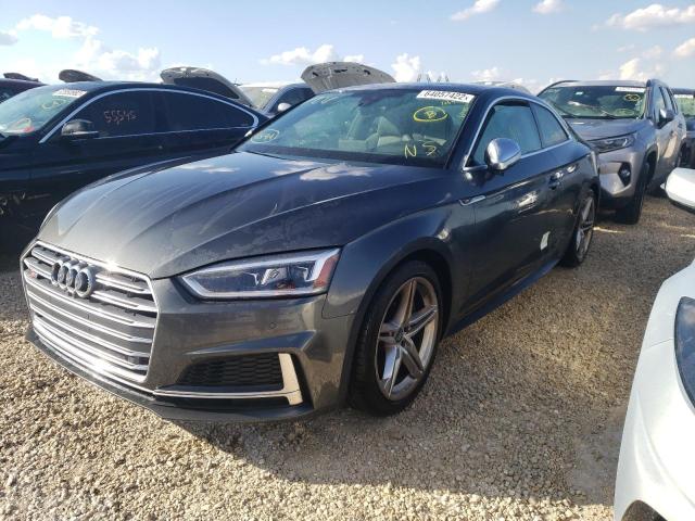 WAUR4AF59JA089905 - 2018 AUDI S5 PRESTIG GRAY photo 2