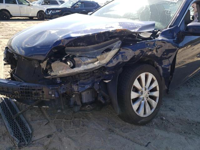 1HGCR3F88DA030317 - 2013 HONDA ACCORD EXL BLUE photo 9