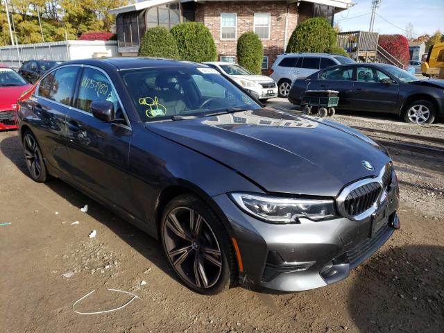 3MW5R7J08M8B71641 - 2021 BMW 330XI GRAY photo 1