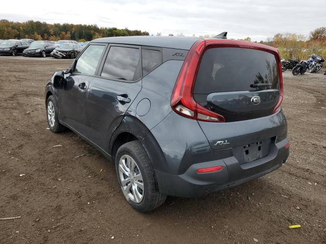 KNDJ23AU8L7035818 - 2020 KIA SOUL LX GRAY photo 3