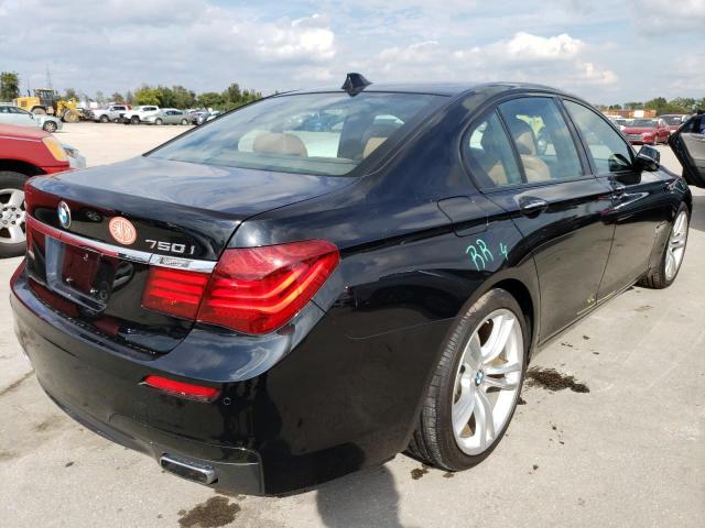 WBAYB6C5XDD223620 - 2013 BMW 750 XI BLACK photo 4